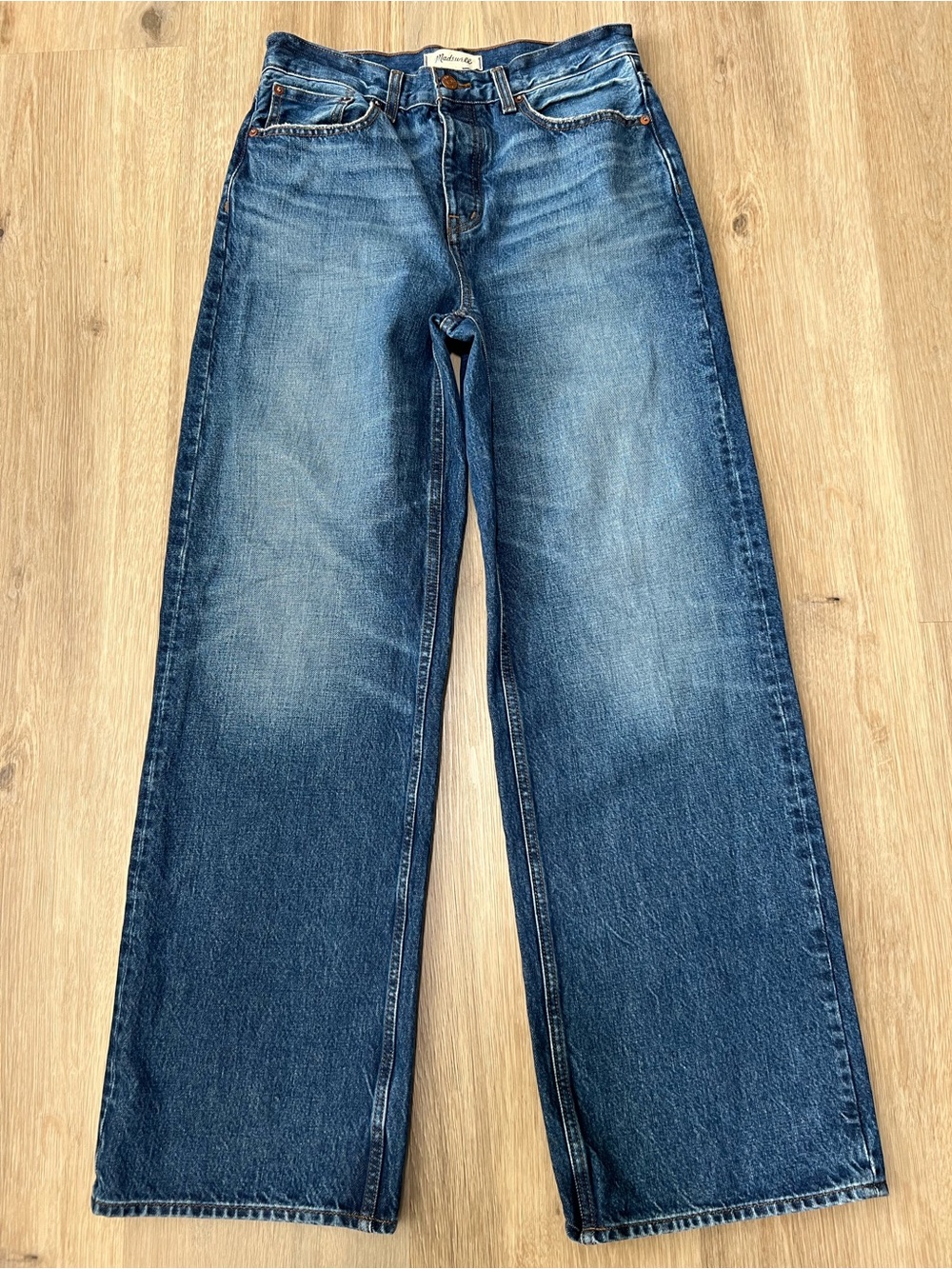 Madewell low slung baggy jeans size 25